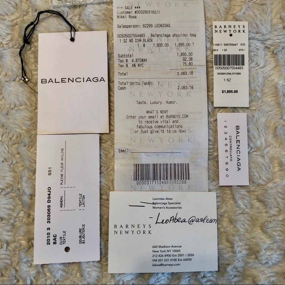 MM FOR BALENCIAGA BAG - Picture 3 of 8